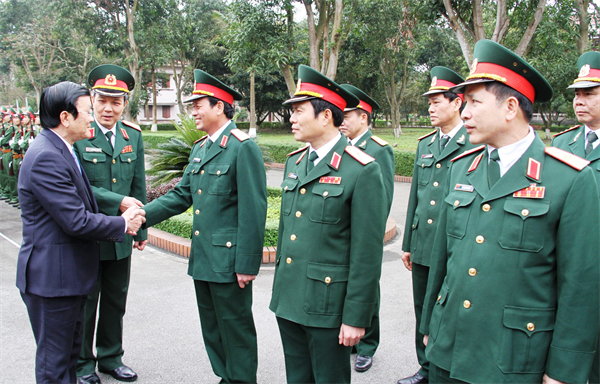 Staatspräsident Truong Tan Sang führt seine Arbeit in der Provinz Nghe An fort - ảnh 1
